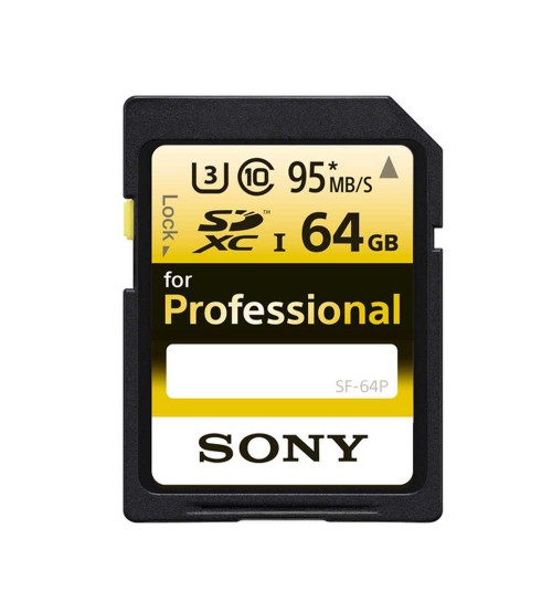 Sony SF-P SDXC 64GB Class 10 Professional 95MB/s